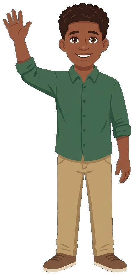 La mascotte WANMA vous salue
